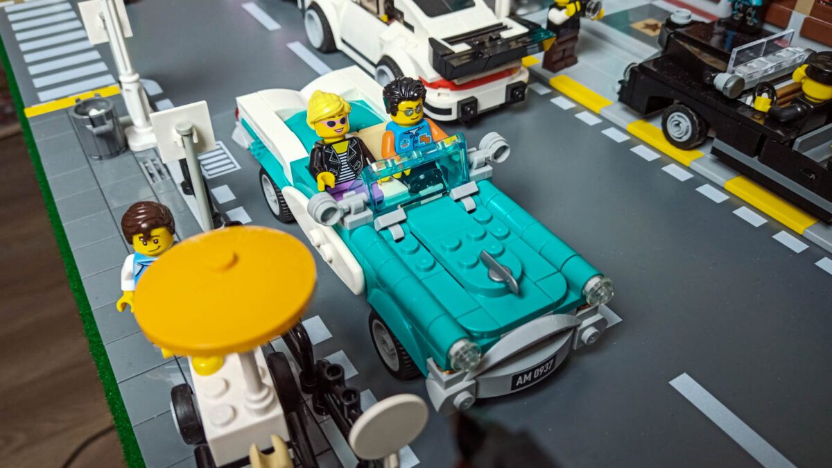 LEGO 40448 - Zabytkowy samochód - widok ogólny