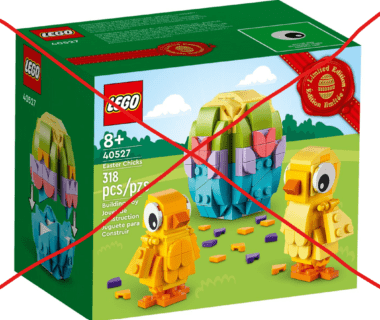 Brak kurczaków LEGO
