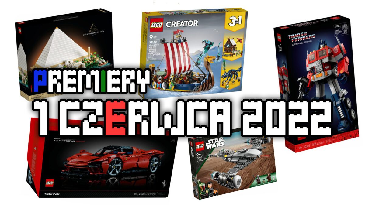 Premiery LEGO - czerwiec 2022