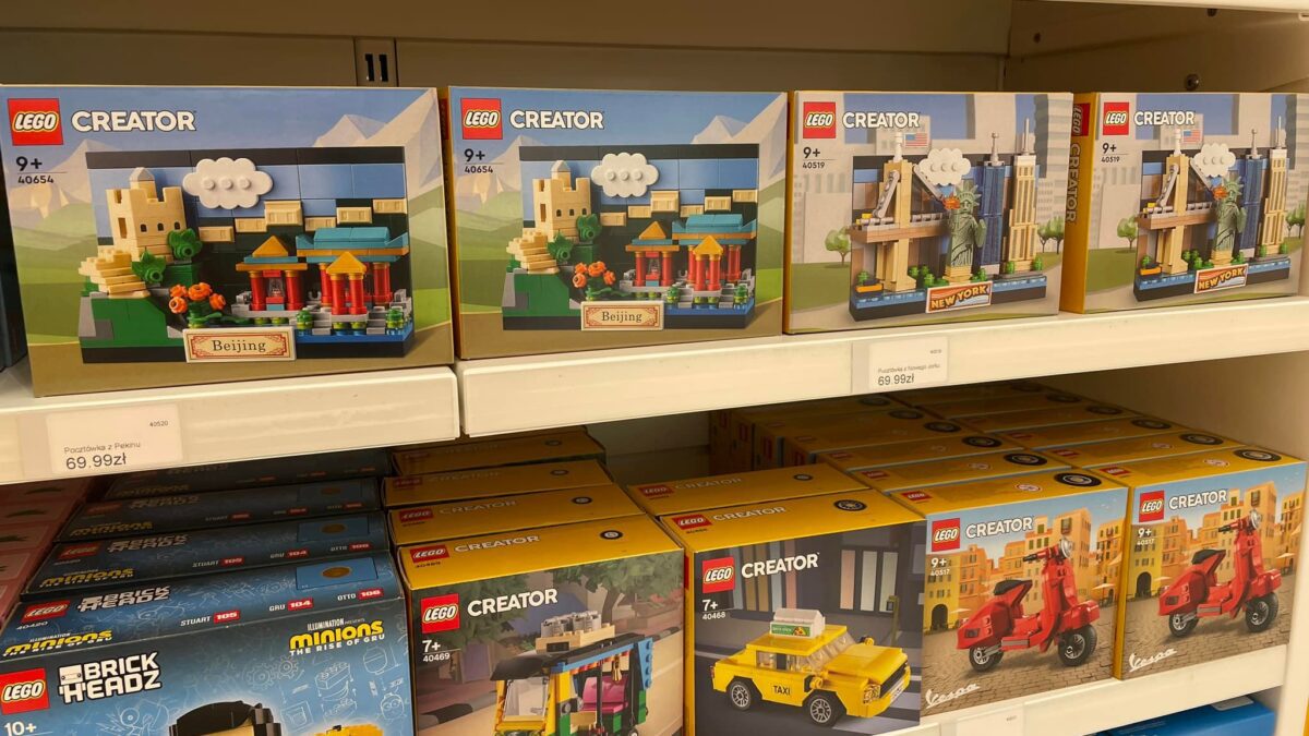 LEGO-pocztówki