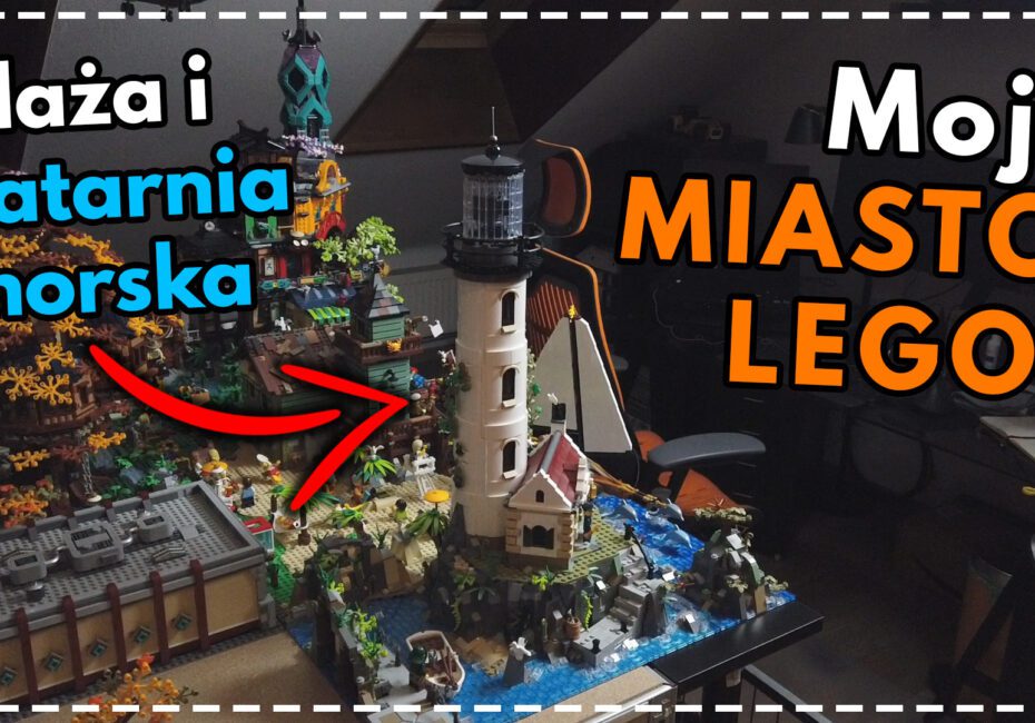 Moje miasto LEGO - plaza i latarnia